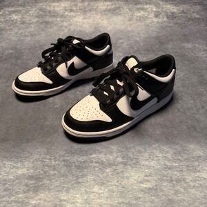 Nike Kids' Black/White Low-Top Sneakers
